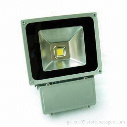 70W LED Floodlight with High-purity Aluminum Reflector, Die-cast Aluminum Crust and CE/RoHS Mark